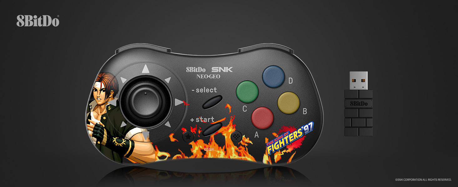 Amazon.com: 8Bitdo NEOGEO Wireless Controller for Windows, Android